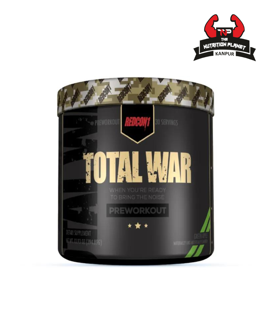 Redcon1 Total WAR Pre Workout 0.86 lbs, 394 g, 30 Servings 